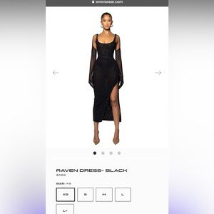 WMNS WEAR Raven Dress UK XS